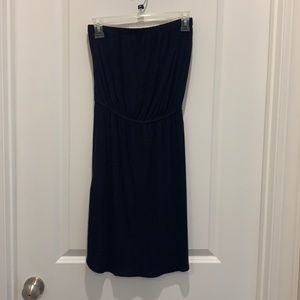 Old Navy Black strapless casual dress